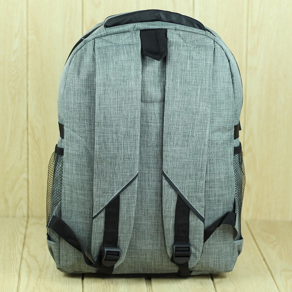 Ransel Kerja Punggung Sekolah Enigma Bisban Abu Bahan Dolby Tebal Nyaman Di Punggung Tas Pria Polos Multifungsi Kerja Dinas