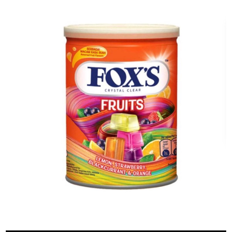 

Permen Fox's Fruit 180gr