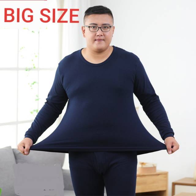 Long John Pria Baju Musim Dingin Big Size 01