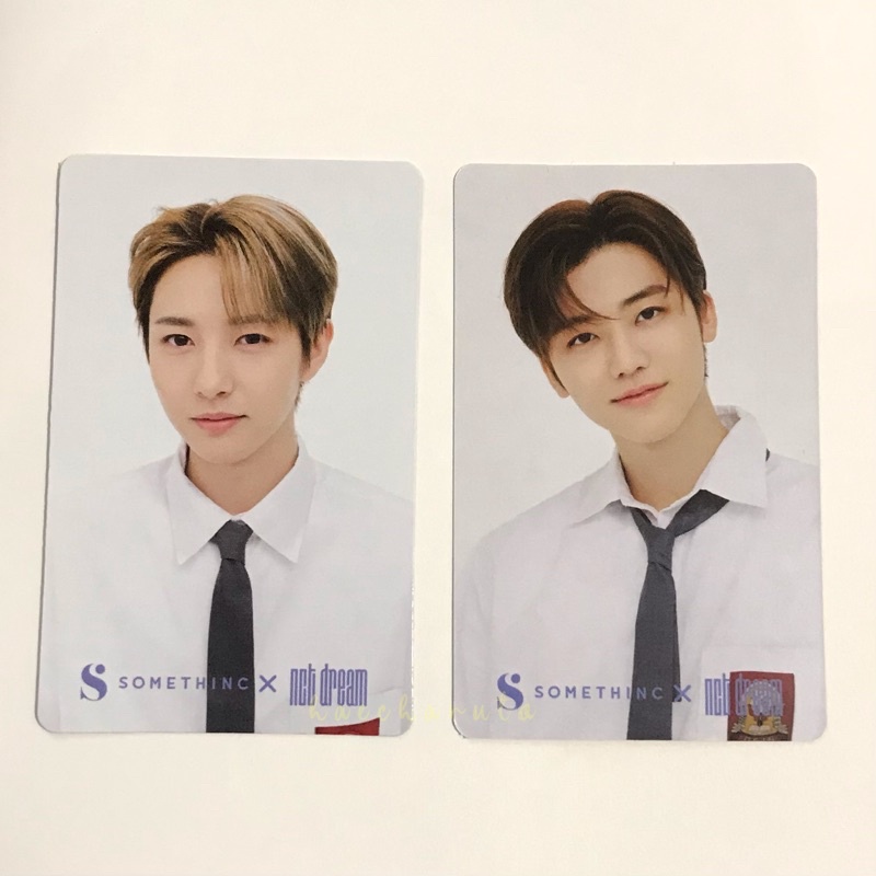Photocard Chenle, Renjun, Jaemin somethinc holo