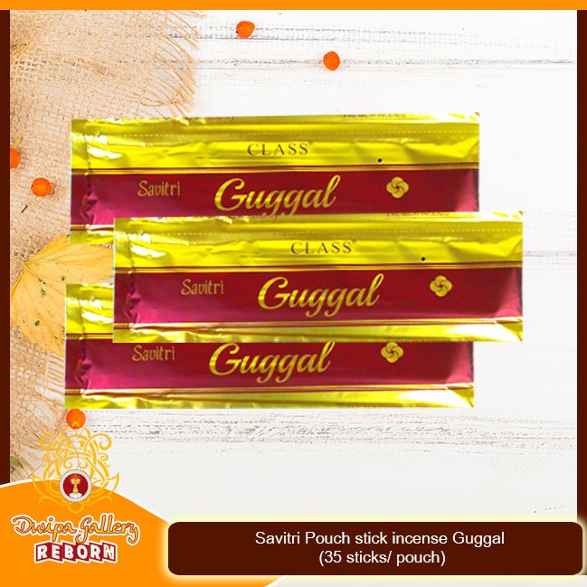 Dupa/Hio Wangi harum India Savitri Pouch Stick Incense Guggal