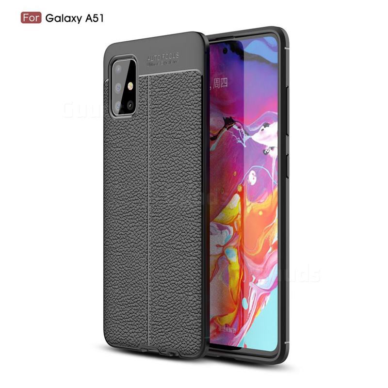 Autofocus Samsung A01 A31 A51 A71 Case Softcase Jelly Case hitam Black Silikon Lembut Lentur