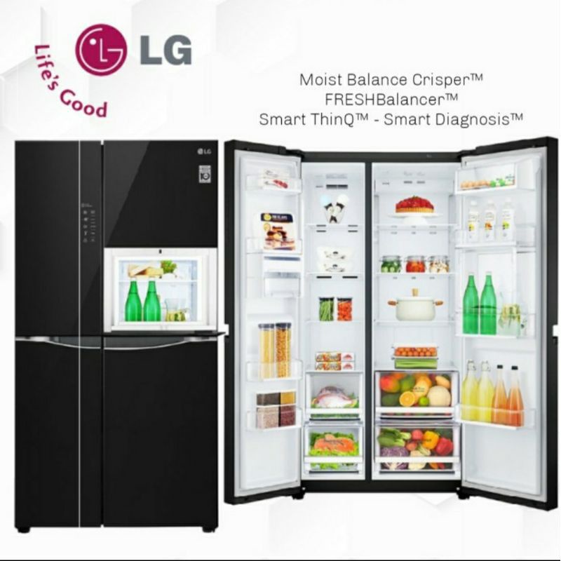 LG Kulkas side by side LG GC-C247UGUV