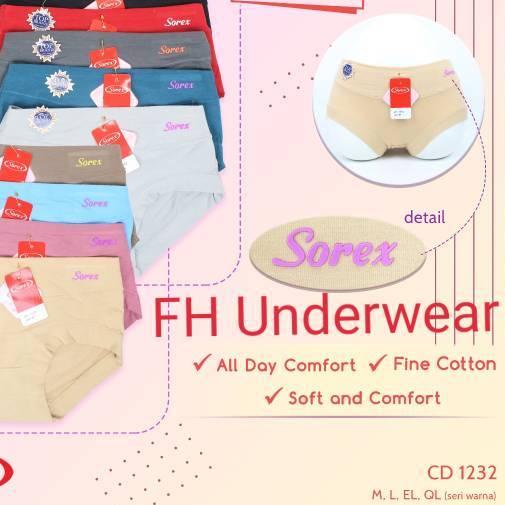 ➮ Grosir Celana dalam wanita sorex 1232 ←