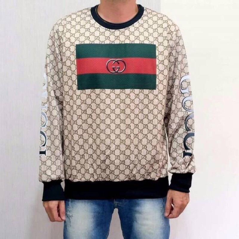 Baju Sweater scuba gucci preloved