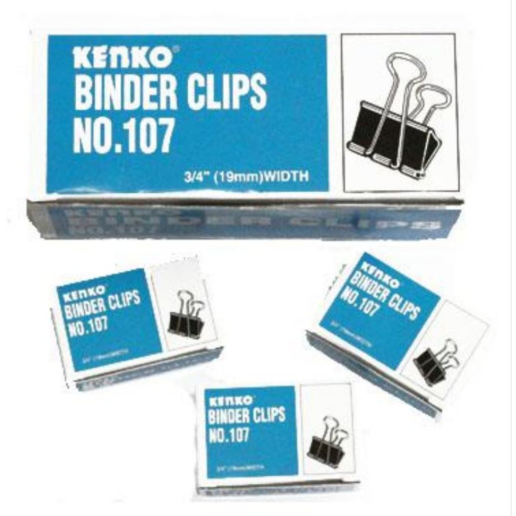 Jual Binder Clip No Merk Joyko Isi Kotak Kcl Indonesia Shopee Indonesia