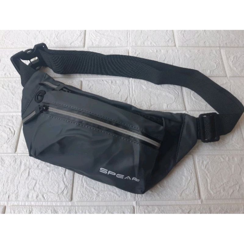 WB Tas Selempang/Tas waist bag Import /Tas sling Bag Sporty Outdoor Spear (waterproof)