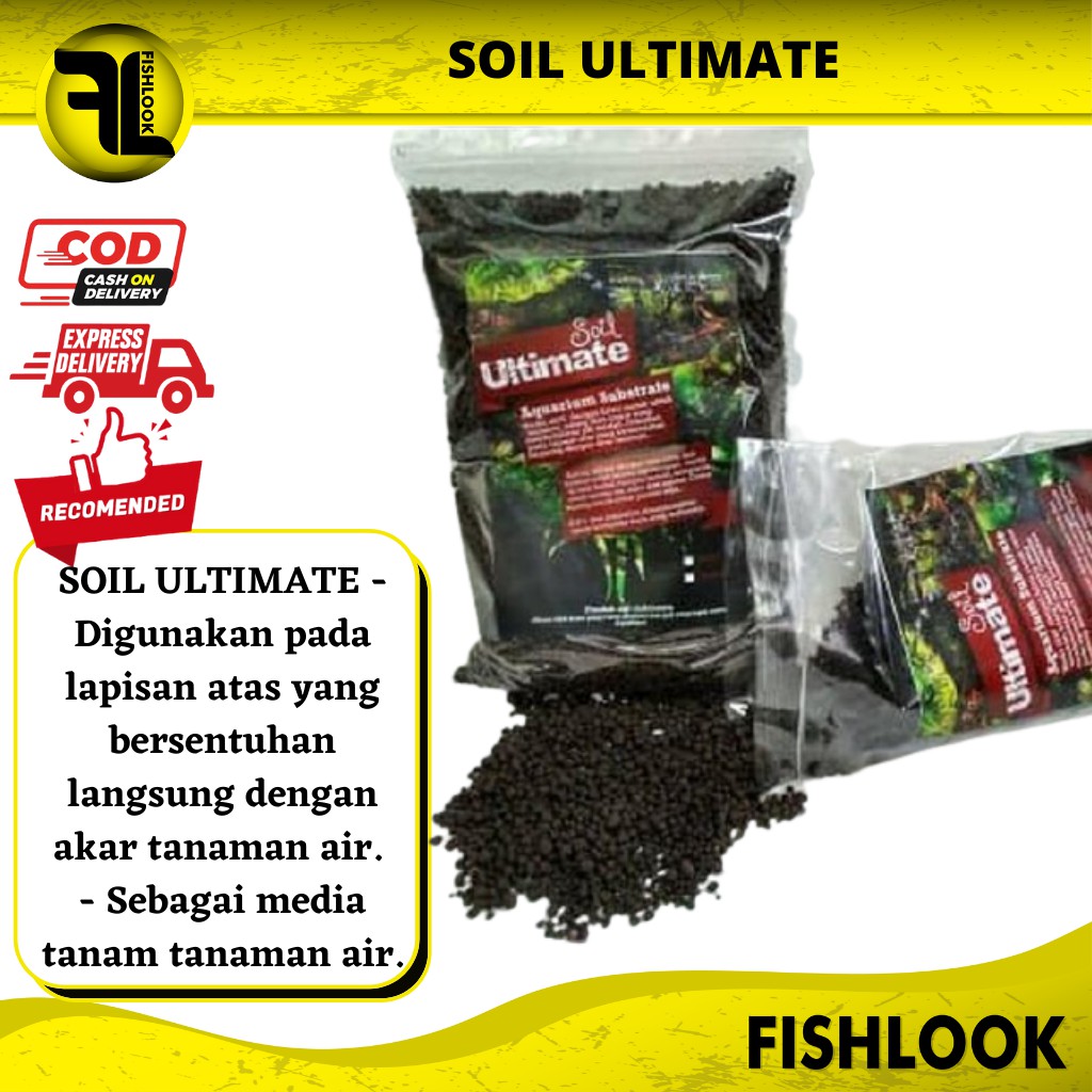 ultimate soil ultimatesoil media tanam aquascape