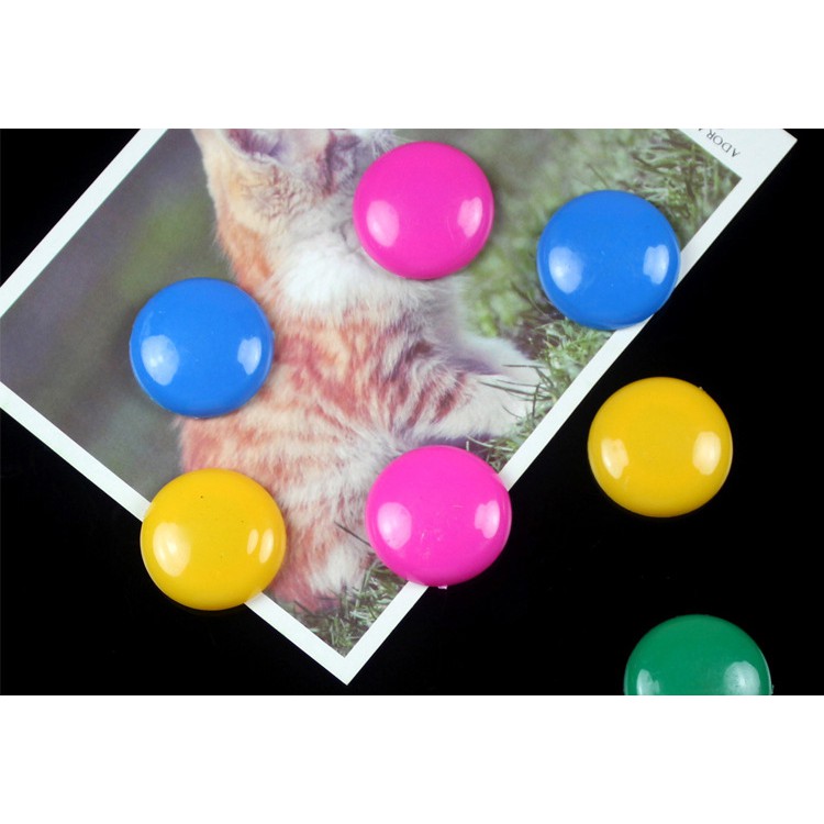 

Magnet Bulat Tempel Papan Tulis Whiteboard Magnet Aneka Warna 708
