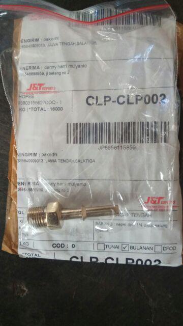 Nepel Drat 1/4 Untuk Selang Injektor