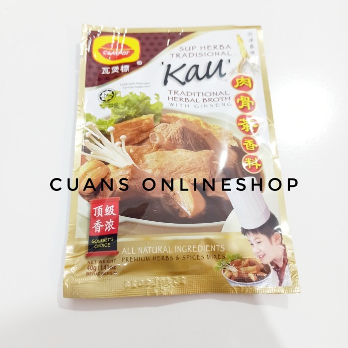 

Claypot Bak Kut Teh Dengan Ginseng. Sup Herba Tradisional KAU Ginseng