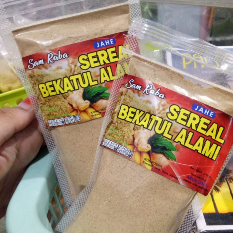 

Bekatul /Sereal Bekatul Alami Jahe