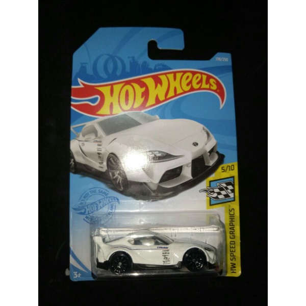 Hotwheels Toyota Supra 2021 Putih