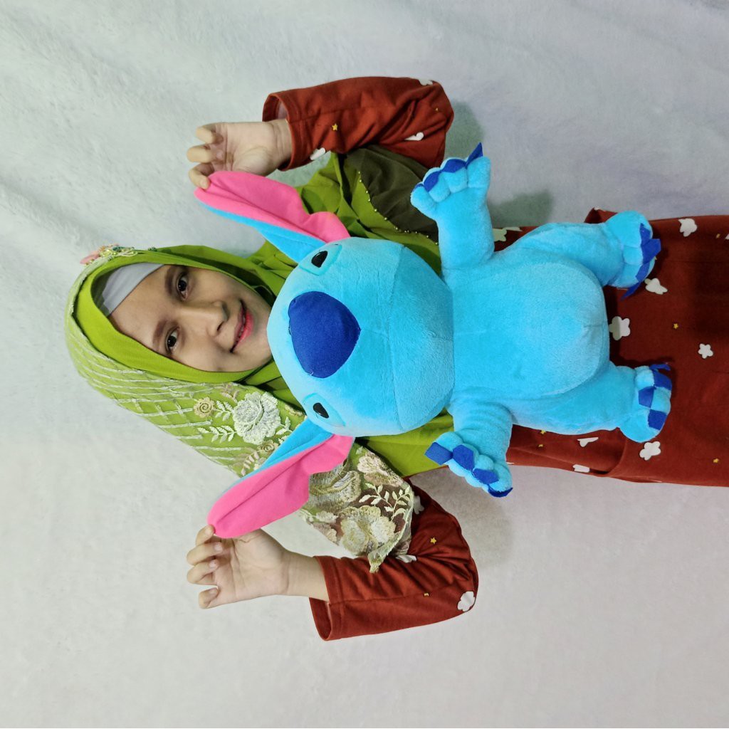 TERMURAH Boneka stitch stit stick ukuran L