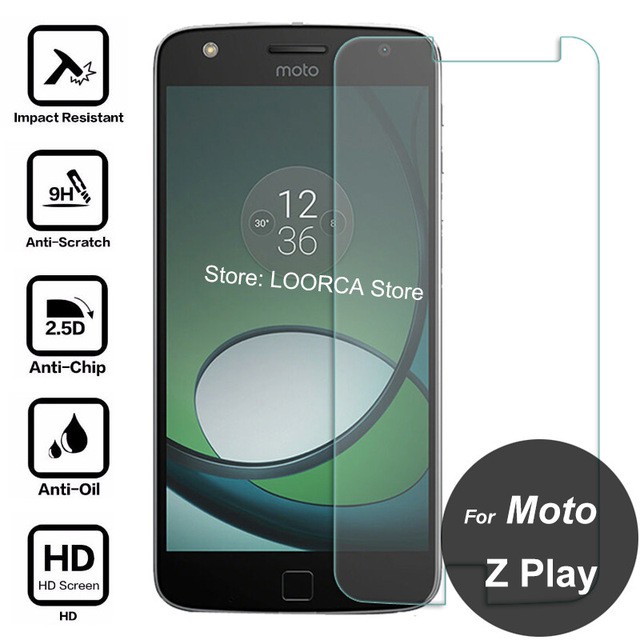 Temperred Glass Motorola Z Play / Z2 Play Anti Gores Kaca