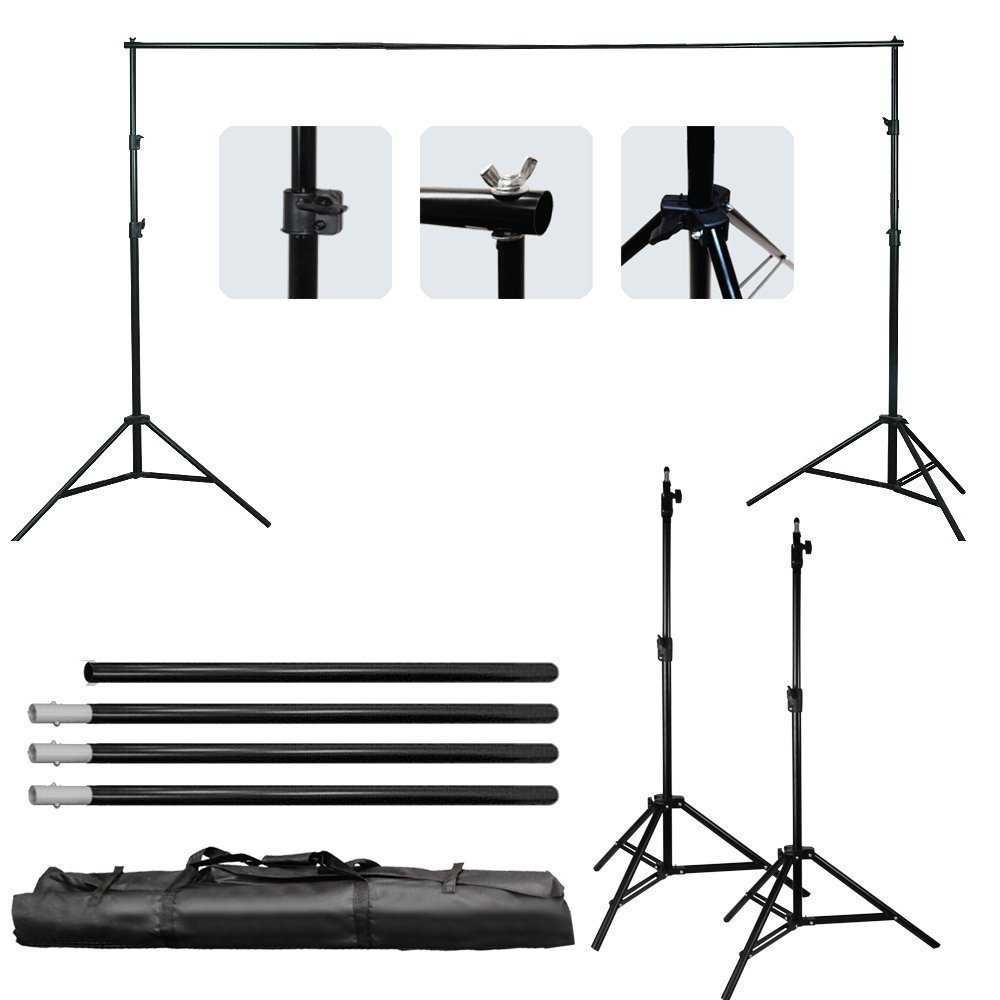 TaffSTUDIO Bracket Stand 3M untuk Backdrop Foto Studio - BS-300