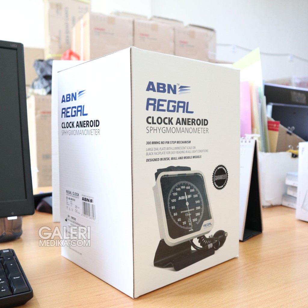 Tensimeter Aneroid ABN Regal Desktop Model / Tensimeter Manual - Alat Ukur Tekanan Darah Rumah Sakit