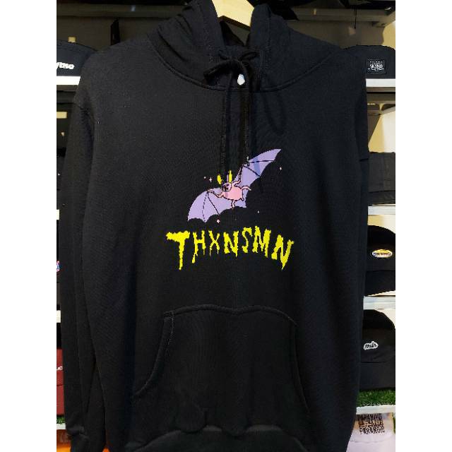 HOODIE THANKSOMNIA CARMEL BLACK