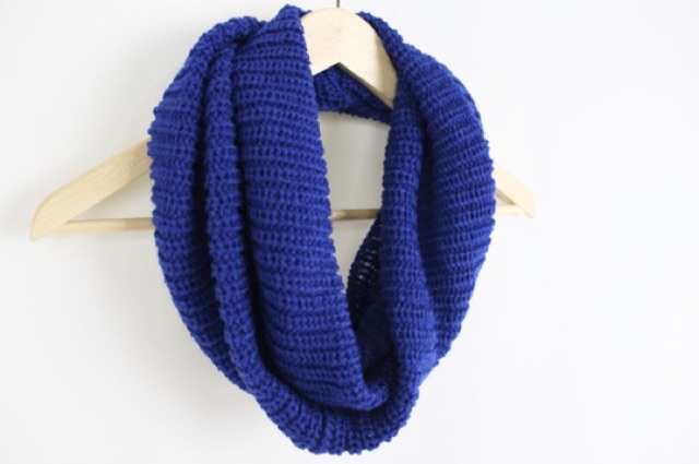 IMPORT MOLLAD Scarf Infinity ring Syal rajut wool pria atau wanita Infinity Scarf Winter