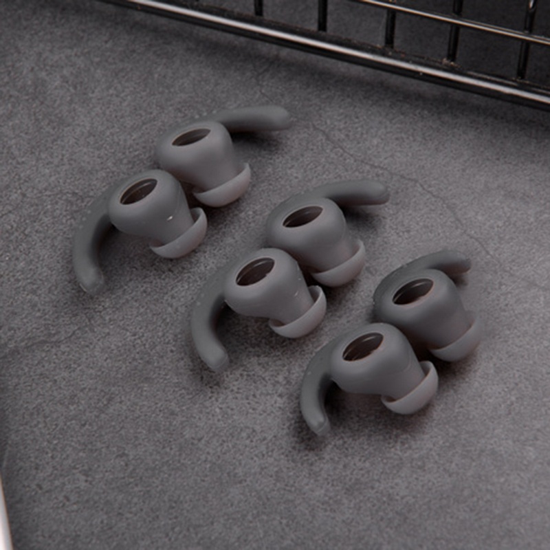 Bt 3pasang Ear Tips Silikon Earbud Earhook In-Ear Earphone Bluetooth-Kompatibel