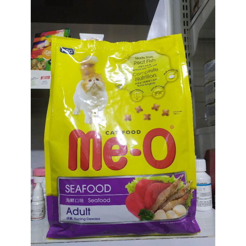 Meo Seafood Adult 1,2kg Freshpack / Makanan Kucing Dewasa Me-o