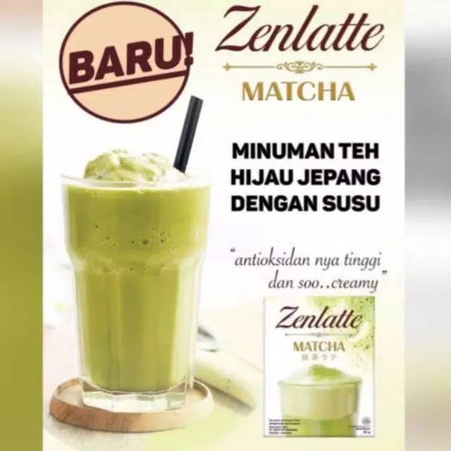 

Zenlatte minuman dengan susu