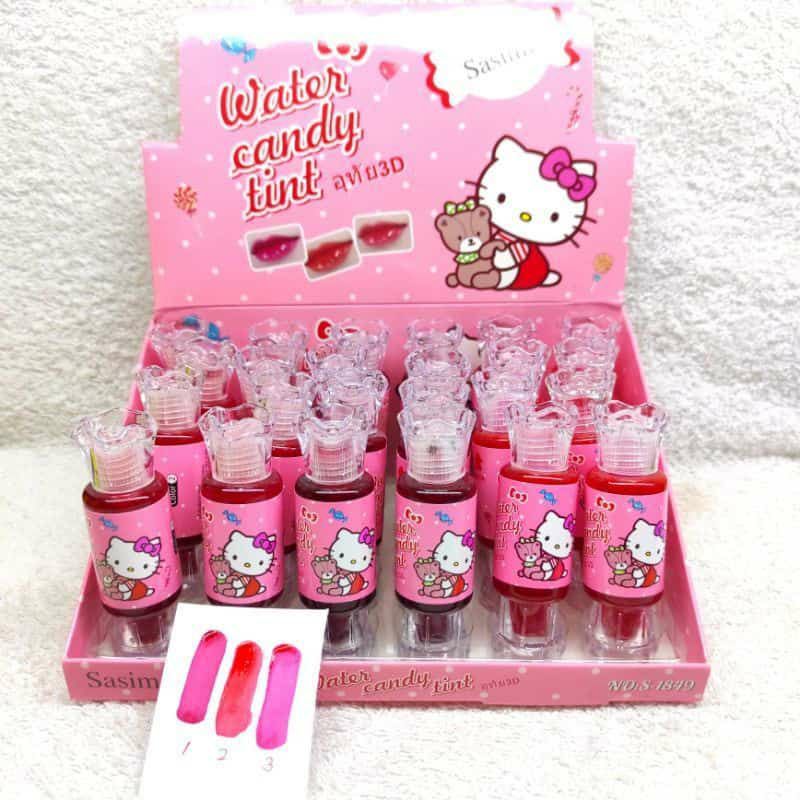 [ PERBOX ] LIPTINT HELLO KITTY WATER CANDY TINT  SASIMI