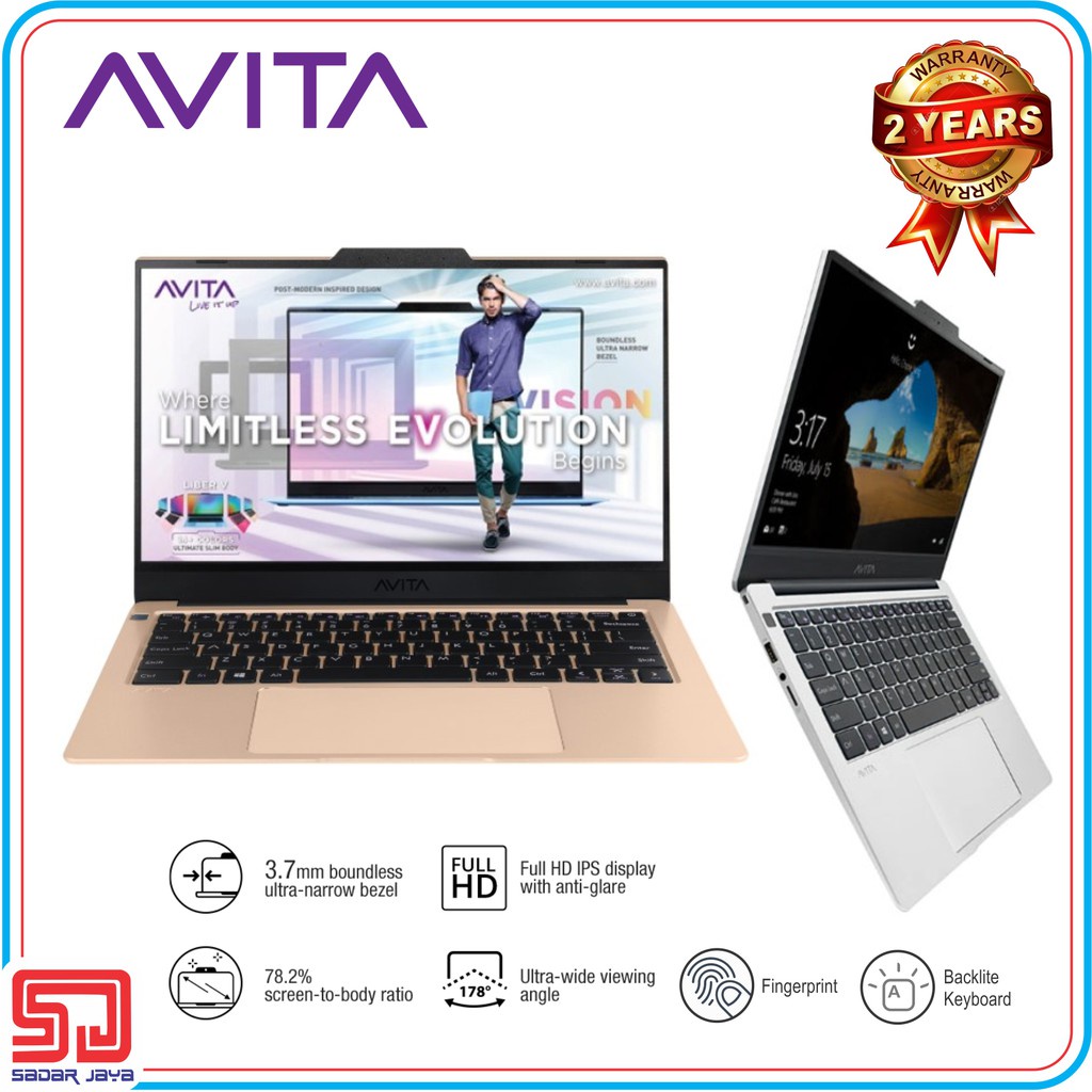 Avita Liber V14 i5-10210U / 8GB / SSD 512 / 14" Full HD IPS / Win 10