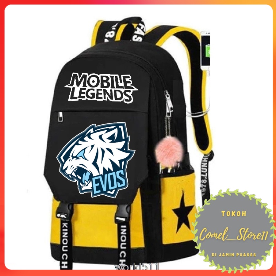 BATOSAI BAGS - TAS SEKOLAH ANAK-ANAK TK SD SMP TAS RANSEL EVOS MOBILE LEGEND TERBARU 2022