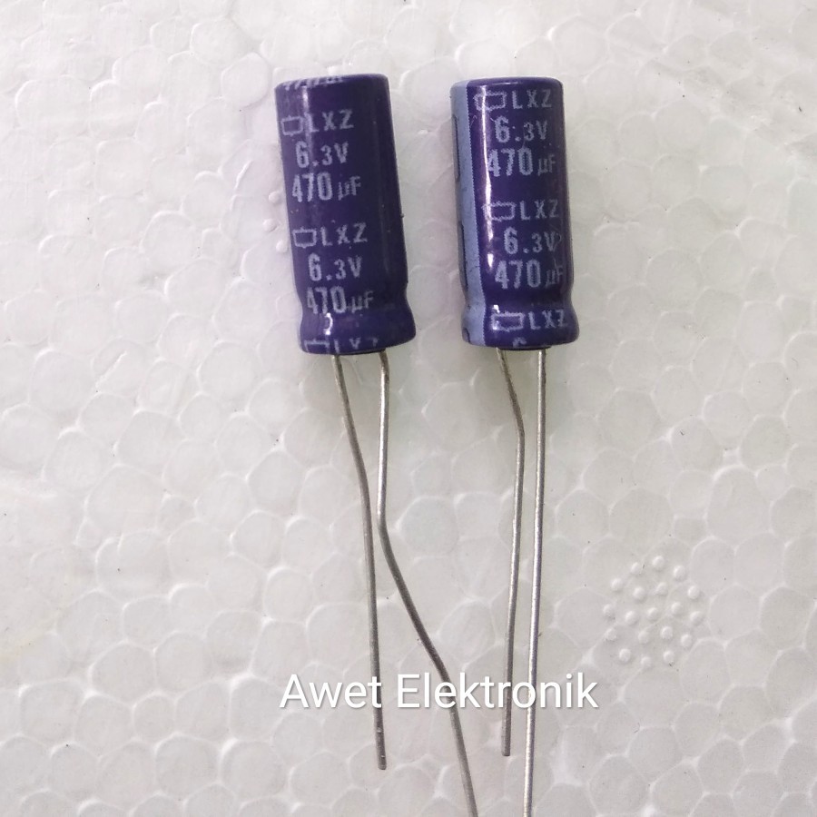 kapasitor 470uf 6.3v elco 470uf 6.3v elko 470uf 6.3v
