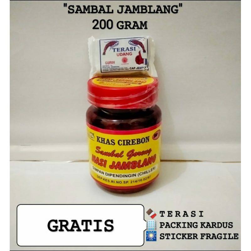 

Sambel goreng nasi jamblang khas cirebon 200g