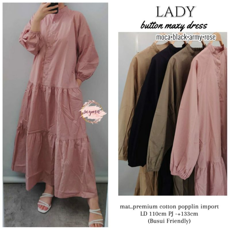 LADY / POCKU MIDI MAXI DRESS BY SEYMA