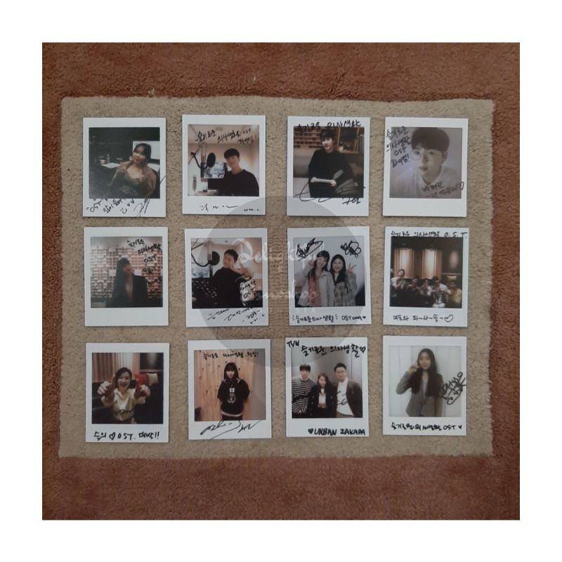 (READY STOCK) HOSPITAL PLAYLIST OFFICIAL POLAROID SIGNED KIHNO KIT ALBUM SHARING