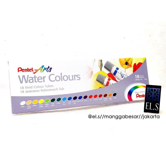 

Pentel Water Color 18 Warna ( Cat Air )