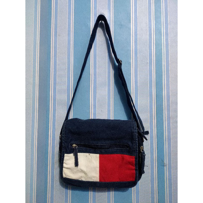 tas sling bag tommy hilfiger original second