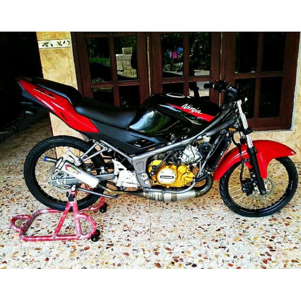 Knalpot Creampie Ninja R/RR type ZZ1 | Creampie Racing Mufller Jogja