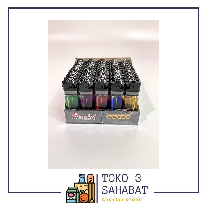 Korek Gas Gemini G2000 (1Box)