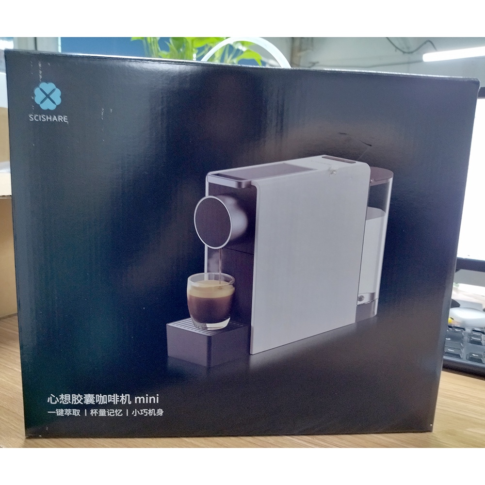 Scishare Mini Mesin Kopi Espresso Coffee Powder Maker Hot and Cold 19 Bar - S1201