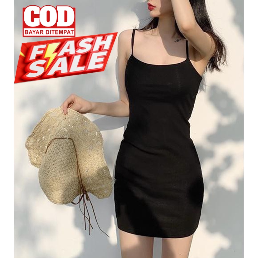 DRESS TANKTOP KETAT BODYCON SEXY NEW FLASH SALE