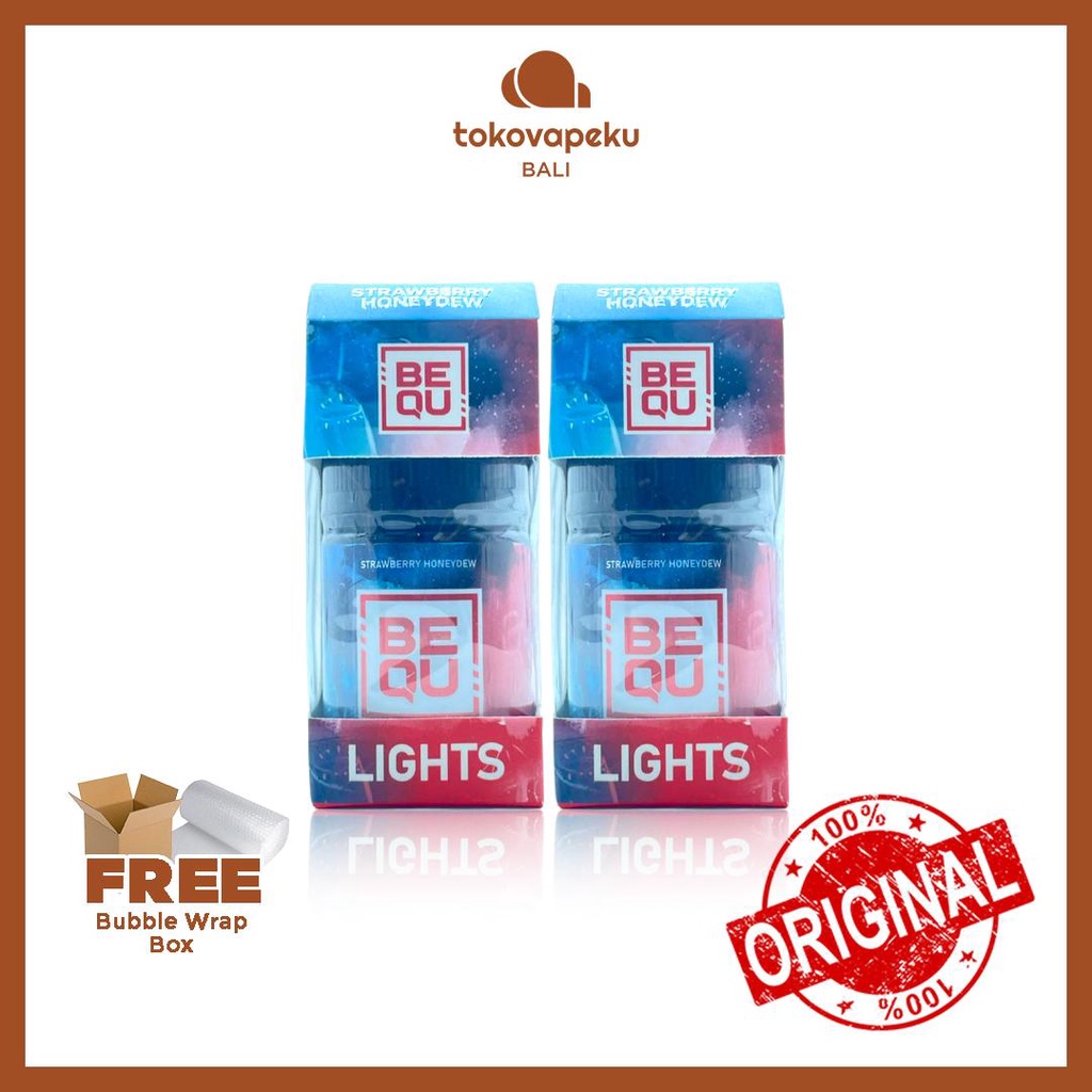 BEQU LIGHTS 3MG 60ML BEQU AUTHENTIC by PODA X FVS X RAYS