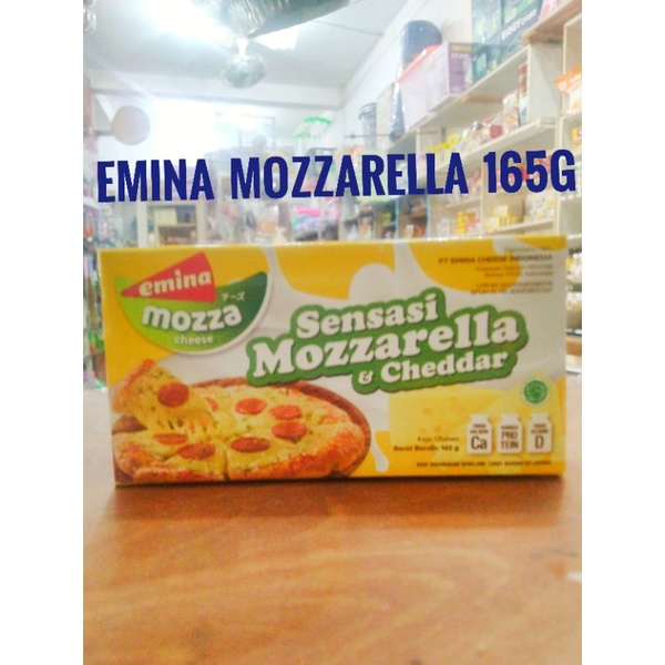 

Keju EMINA Mozzarella 165g