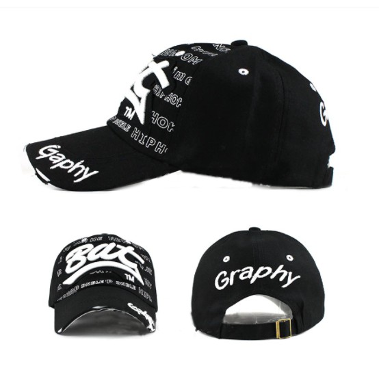 Bat Gaphy Topi Baseball Hat Cap Casual Sport Distro Vintage Dewasa / Topi Baseball Dewasa - 8-696