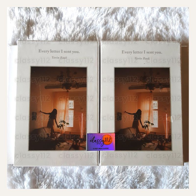 [READY STOCK] Baek Yerin - Album [Every letter I sent you.]