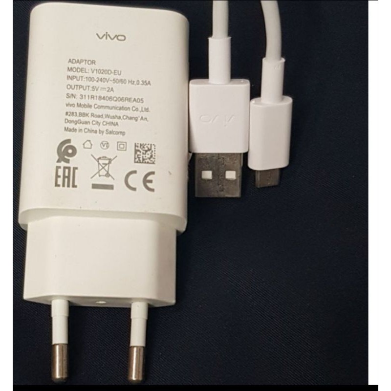 CAS ORIGINAL BAWAAN HP VIVO Y12 Y15 GARANSI