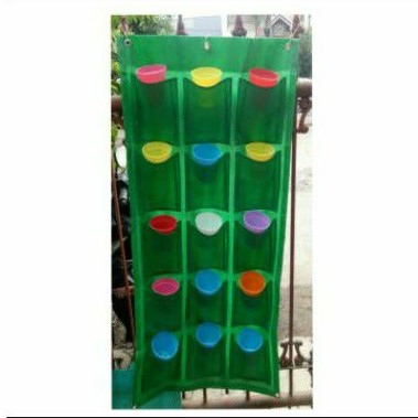 Pot Hidroponik Vertikal Garden TOB B15 Pot Warna warni