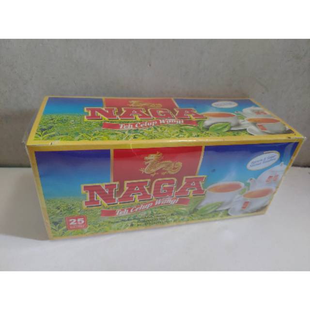 

TEH CELUP NAGA (1 KOTAK = 25 BAGS)