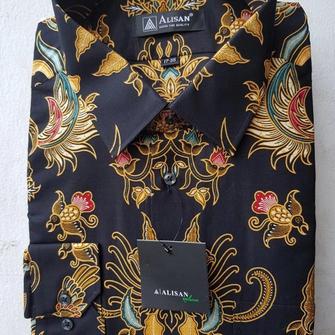 Kemeja Pria Batik Jumbo Alisan