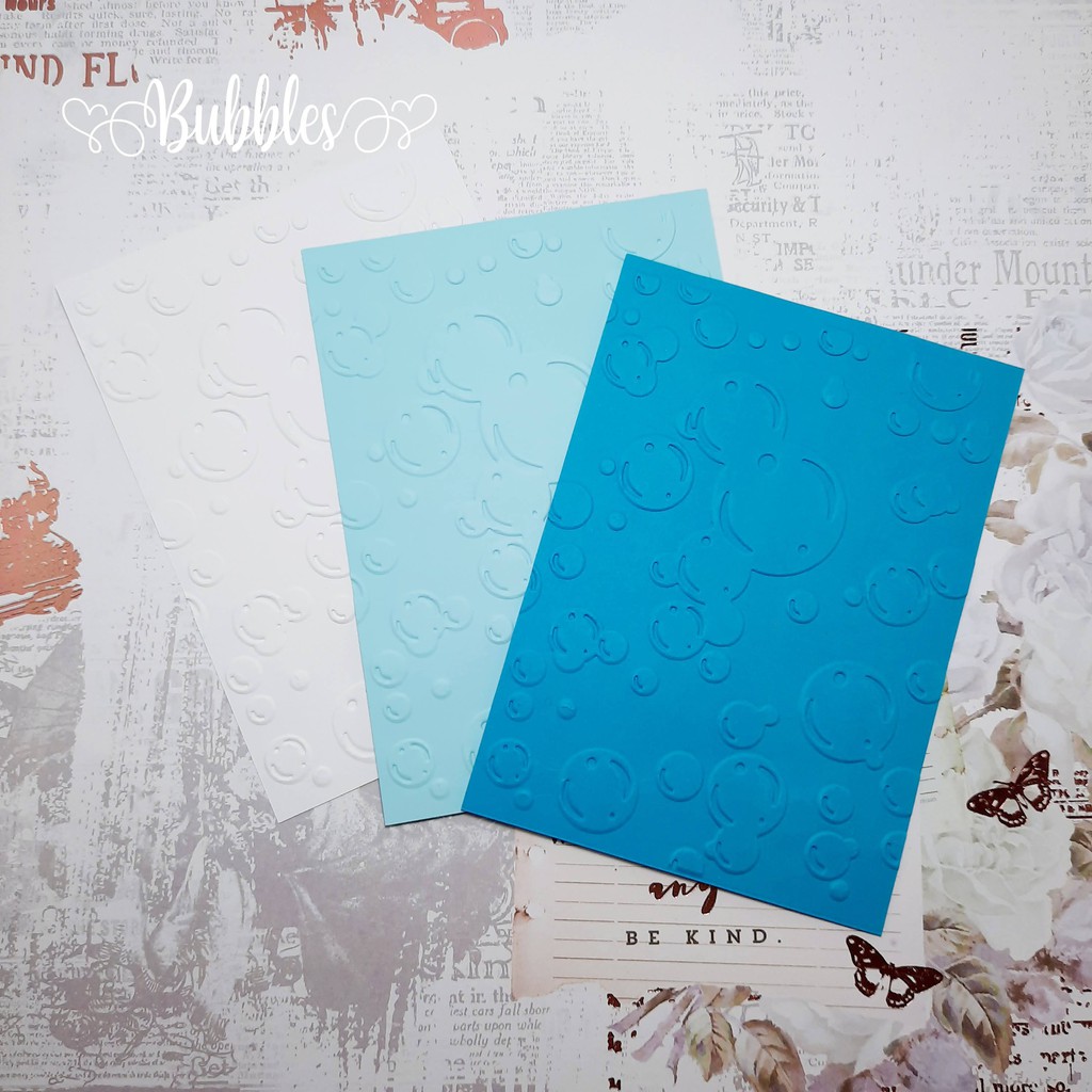 

Emboss Paper - BUBBLES
