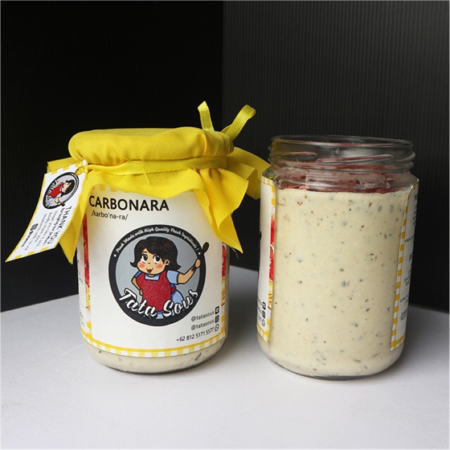 

CARBONARA SAUCE By TATA SOUS 500gr