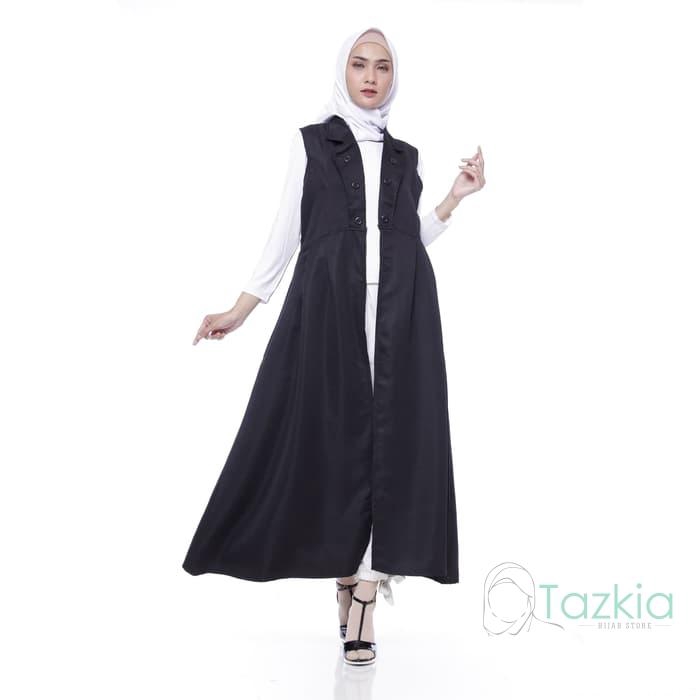 Tazkia Hijab Store | Outer Muslim Original | Pixie Long Outer | Outer